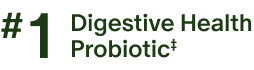 #1 Digestive Health Probiotic