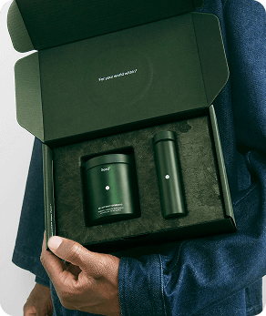 DS-01 Welcome Kit with refillable glass jar and travel vial